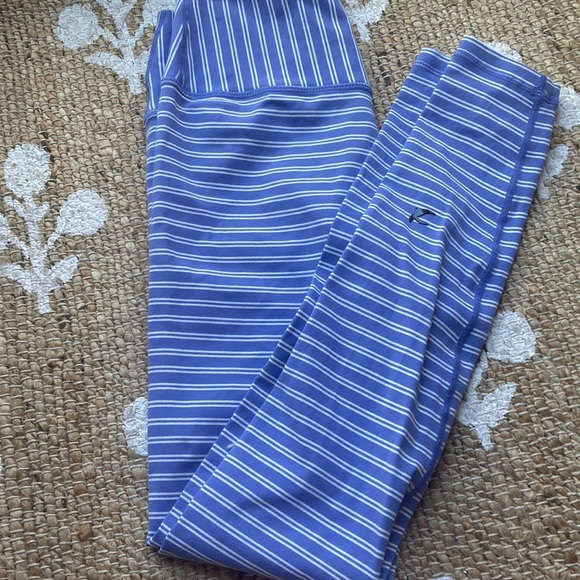 Glyder Pants & Jumpsuits Glider Blue And White Striped Size Small